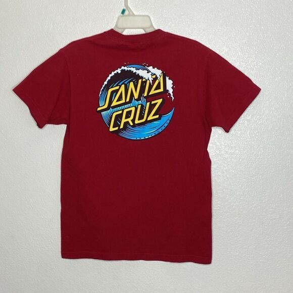 Santa Cruz Skateboards Men’s Red T Shirt Size M - Picture 4 of 4